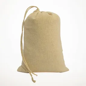 16X20 inches Single 100% Cotton Muslin Drawstring Bags