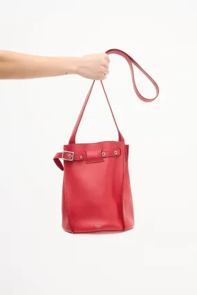2017 Leather Big Bucket Bag