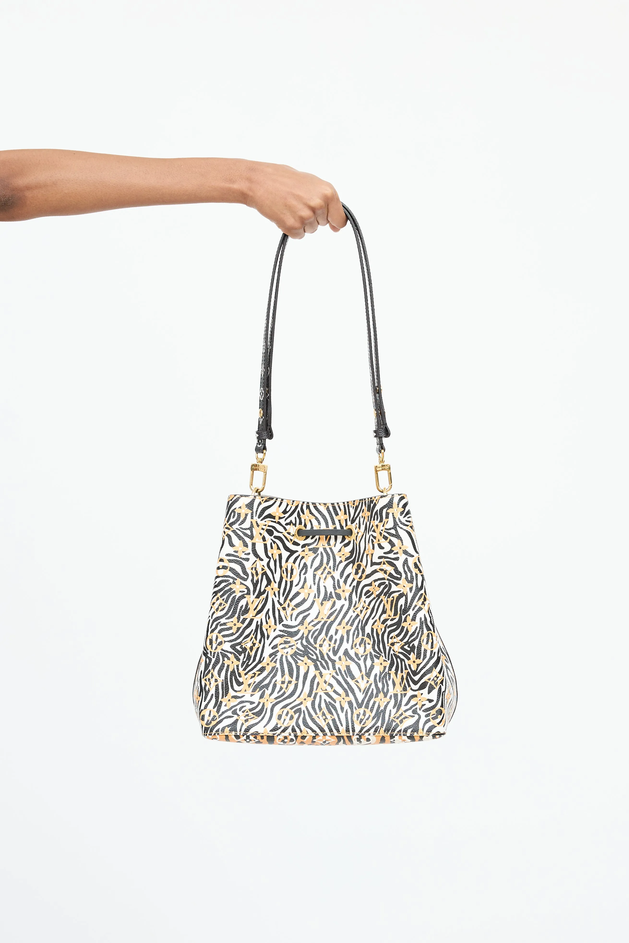 2019 Jungle NoeNoe Monogram Bucket Bag