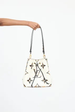 2019 Jungle NoeNoe Monogram Bucket Bag