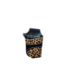Beautopia Leopard Print Tool Bag  - Black & Tan