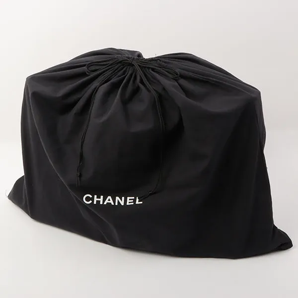 Chanel 2003 Made Wild Stitch Coco Mark Plate Big Tota Bag Brown