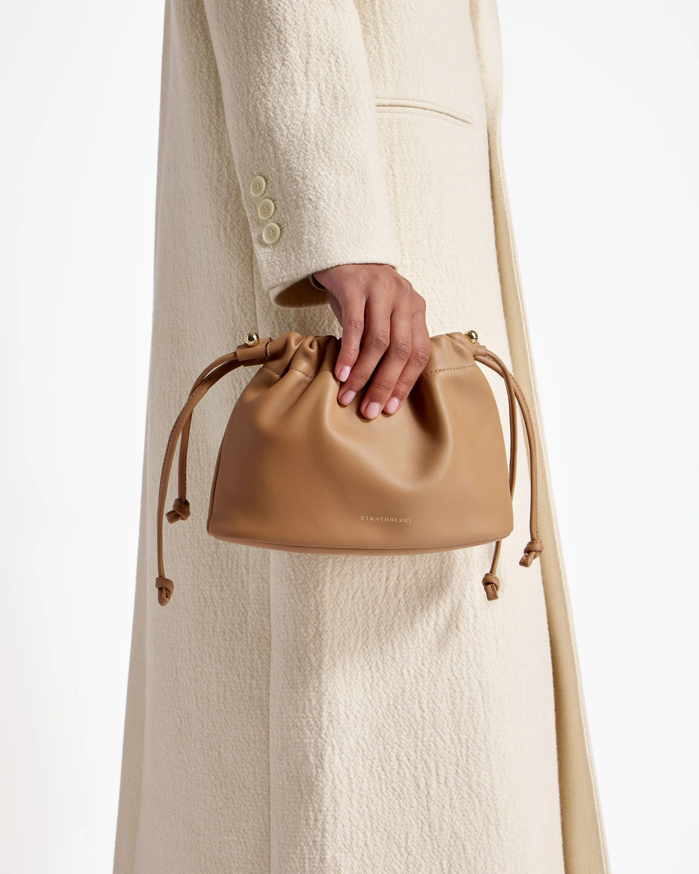 Charlotte Drawstring - Caramel