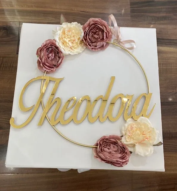 Christening Package - Floral Ring (Personalised)