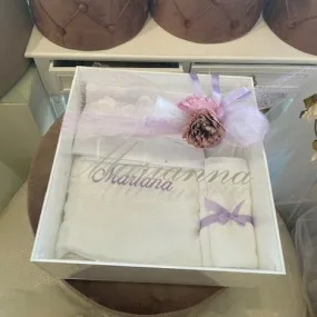 Christening Package - Lilac Love (Personalised)