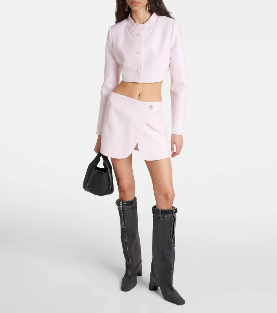 Coperni Swipe Mini leather bucket bag