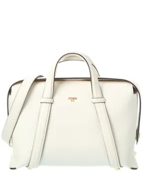 FENDI Boston 365 Leather Bag
