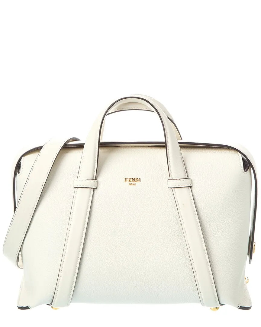 FENDI Boston 365 Leather Bag