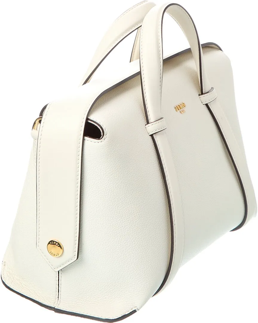 FENDI Boston 365 Leather Bag