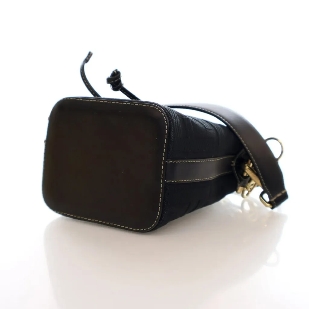 Fendi Mini Canvas Mon Tresor Bucket Bag