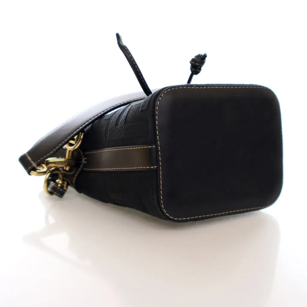 Fendi Mini Canvas Mon Tresor Bucket Bag