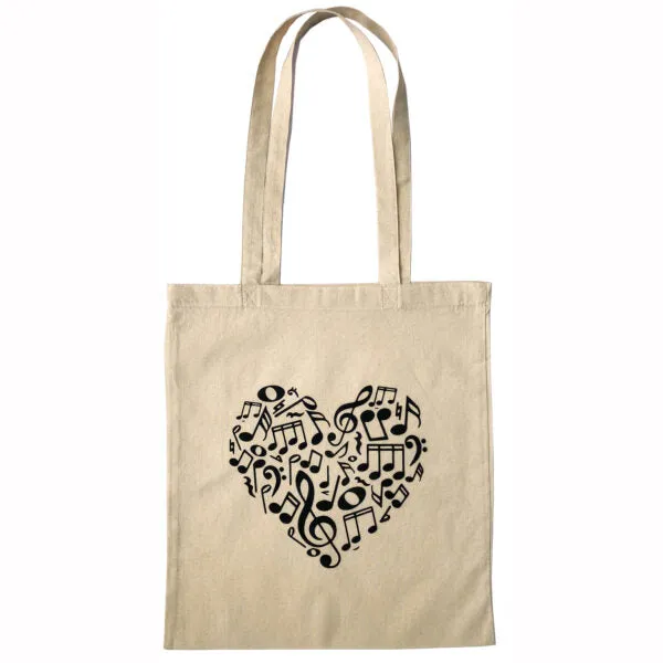 Heart of Notes - Totebag