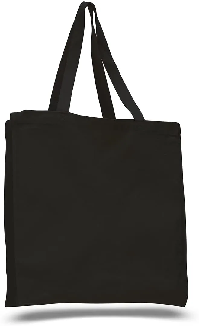Heavy Canvas Tote Bags with Full Gusset, Large Size