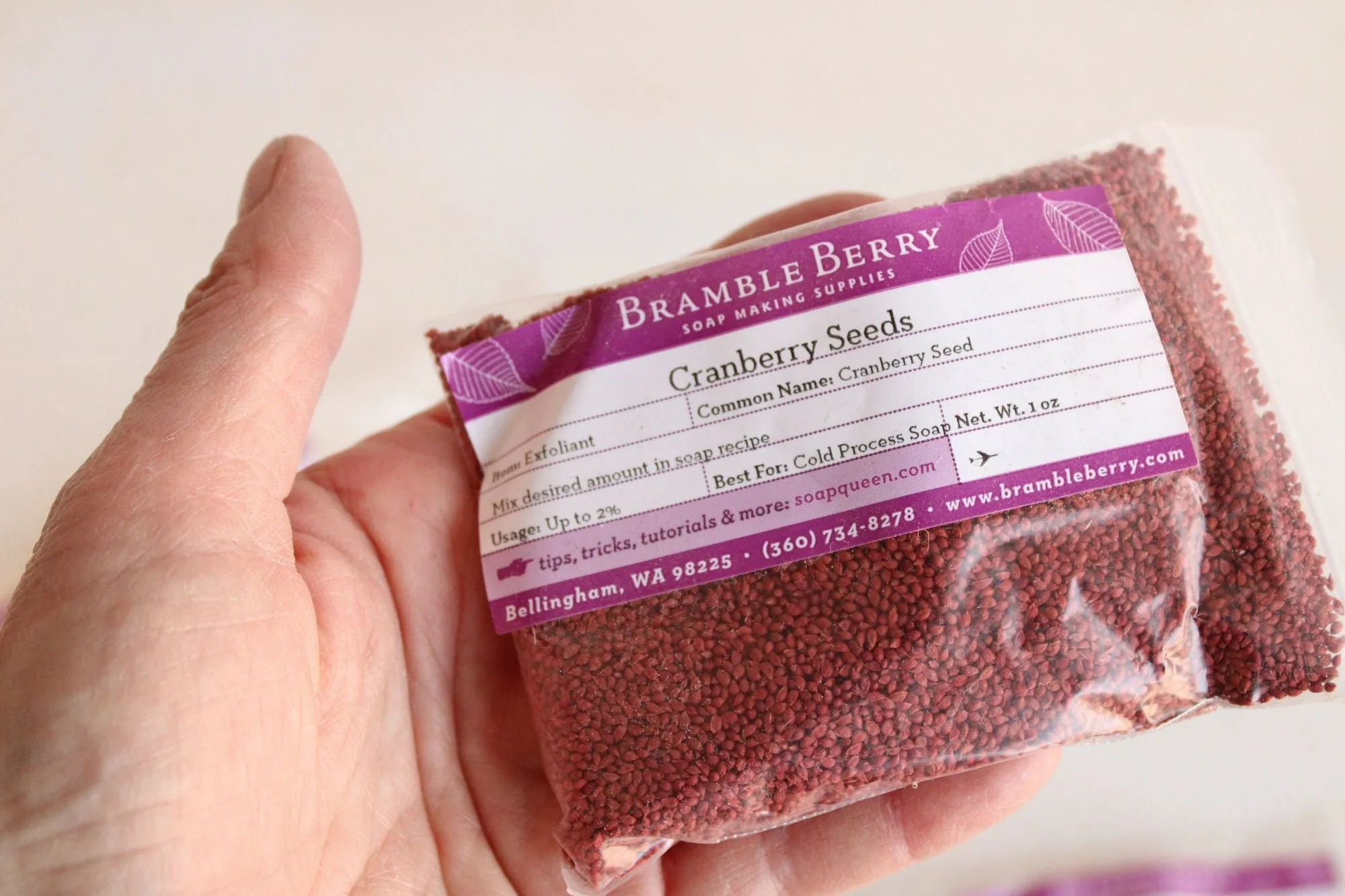 Lot of Soap or Cosmetic Additives, By Bramble Berry, Bamboo, Loofah, Pumice, Jojoba, Cranberry Seed, Strawberry Seed, Sample Packs