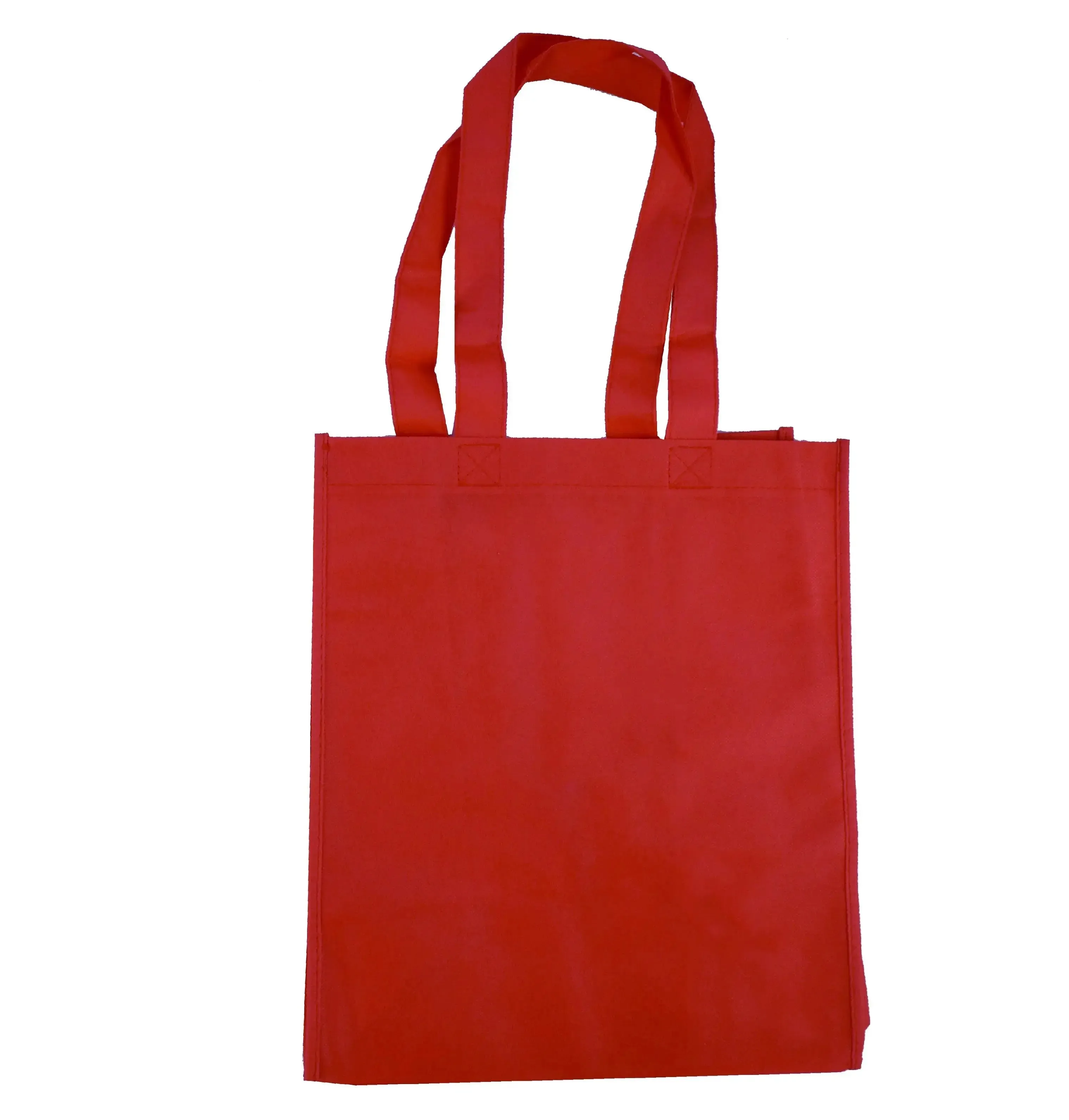 Non Woven Friendly Shopper Tote with Rigid Plastic Bottom -B4120