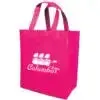 Non Woven Friendly Shopper Tote with Rigid Plastic Bottom -B4120