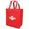 Non Woven Friendly Shopper Tote with Rigid Plastic Bottom -B4120