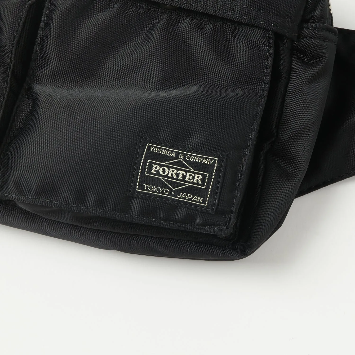 Porter-Yoshida & Co. Tanker Waist Bag - Black