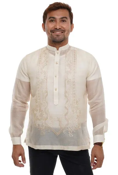 Premium Cocoon Groom & Groomsmen Barong Tagalog Package - JEF789